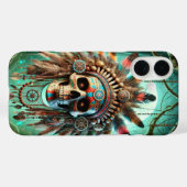 トライバルスカル Case-Mate iPhoneケース (裏面 (横))