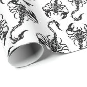 トライバルスコーピオンアート ラッピングペーパー (ロールコーナー)