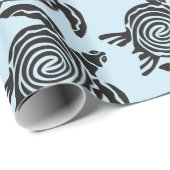 トライバルスタイルタートルサンダー_コーブ ラッピングペーパー (ロールコーナー)