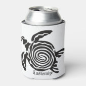 トライバルスタイルタートルサンダー_コーブ 缶クーラー (缶正面)