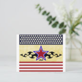 トライバルスターストライプズ ポストカード (スタンド正面)