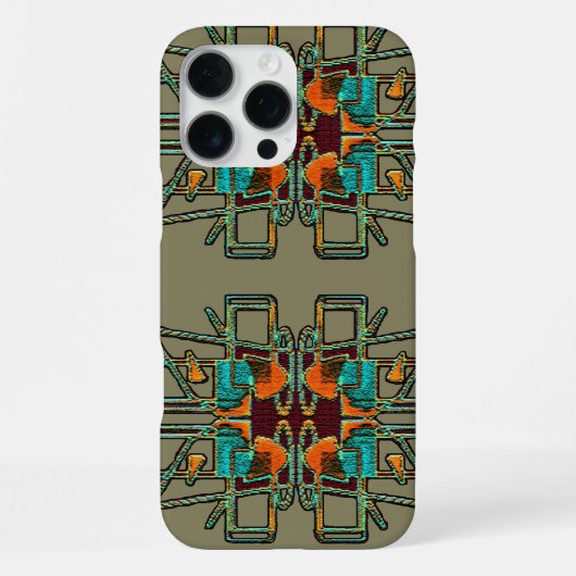 トライバルスター iPhoneケース (裏面)