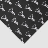 トライバルスノースタグホワイトシルエット 薄葉紙 (詳細)