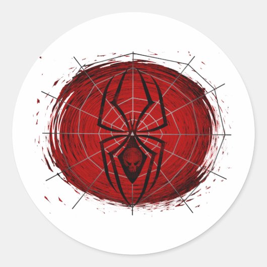 トライバルスパイダー ラウンドシール (正面)