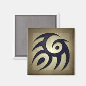 トライバルスピリットスクエアマグネット マグネット (正面/裏面)