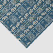 トライバルゾウと木 薄葉紙 (詳細)