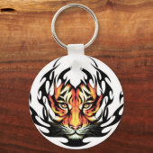 トライバルタイガータトゥー キーホルダー (正面)