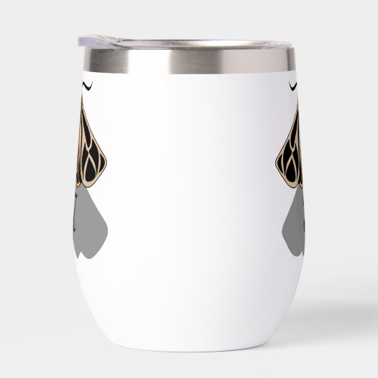 トライバルタイガーモスモノグラム (右面)