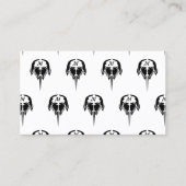 トライバルタトゥーの馬蹄蟹スタイル 名刺 (正面)