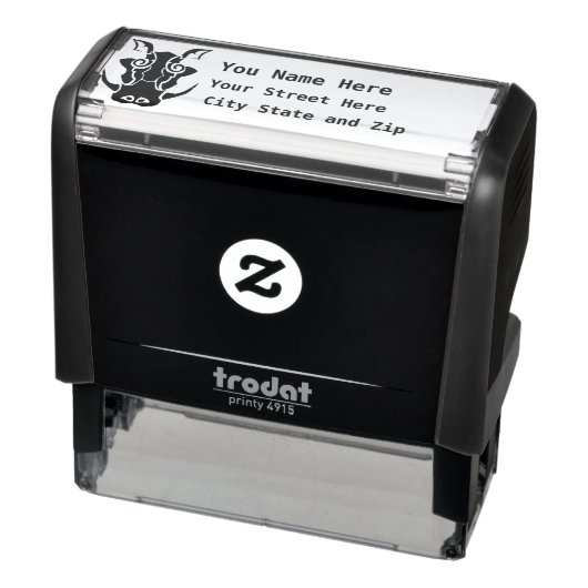 トライバルタトゥースタイルボーヘッド差出人住所 セルフインキングスタンプ (商品)