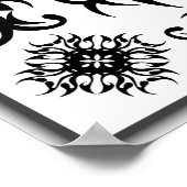 トライバルタトゥー–01 ポスター (角)