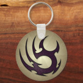 トライバルタロンキーチェーン キーホルダー (正面)