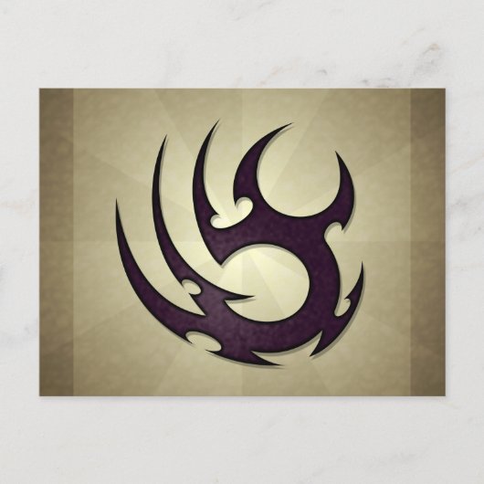 トライバルタロンズはがき ポストカード (正面)