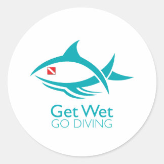 トライバルダイブフィッシュ ラウンドシール