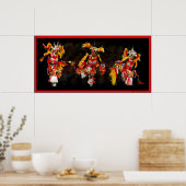 トライバルダンサー ポスター (キッチン)