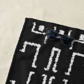 トライバルダンス ビーチタオル (インサイチュ)