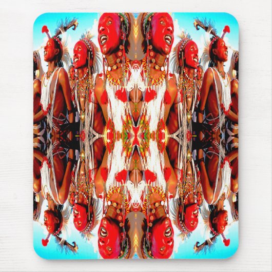 トライバルダンス マウスパッド (正面)