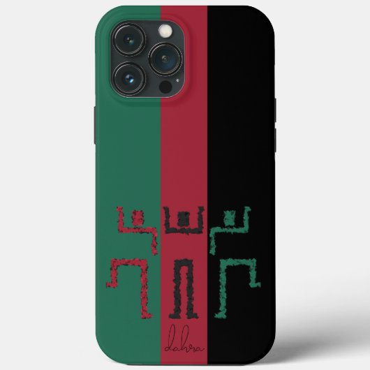 トライバルダンス Case-Mate iPhoneケース (裏面)