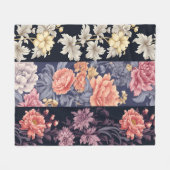 トライバルチャーム フリースブランケット (正面(横))