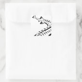 トライバルチョウザメ – Shovelnose スクエアシール (バッグ)