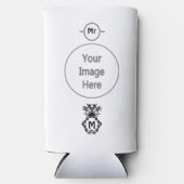 トライバルテキサス州ホーネドリザードトッドプライド スリム缶クーラー (正面)