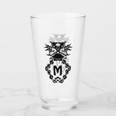 トライバルテキサス州ホーネドリザードトッドプライド タンブラーグラス (正面)