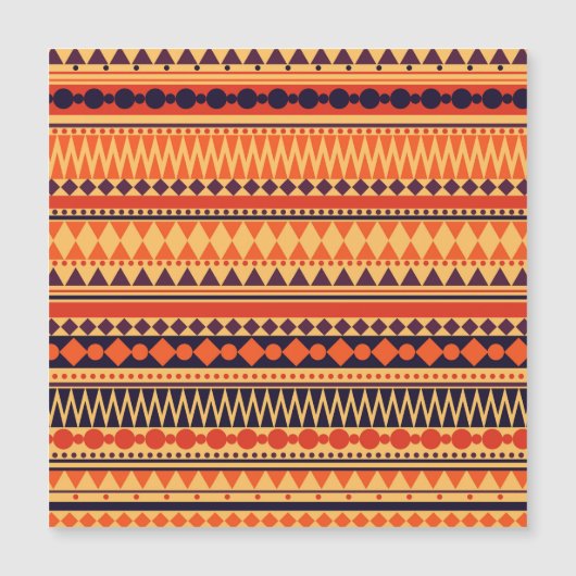 トライバルテクスチャ：ヴィンテージストライプパターン。 (正面)