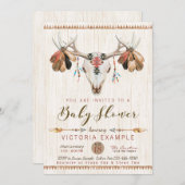 トライバルディアスカルベビーシャワー招待状 招待状 (正面/裏面)