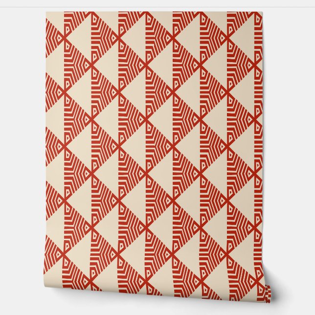 トライバルデコ滑らかなビニール壁紙(2'x12') 壁紙 (ほどく)