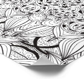 トライバルデザイン2 ポスター (角)