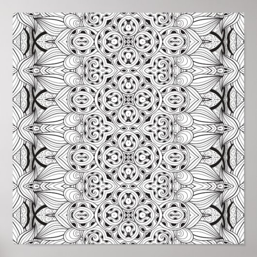 トライバルデザイン2 ポスター (正面)