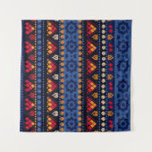 トライバルデザイン：多機能シームレスパターン。 タペストリー (正面(横))