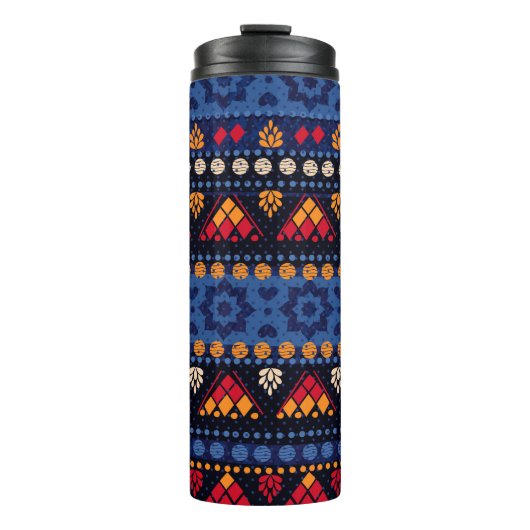 トライバルデザイン：多機能シームレスパターン。 タンブラー (正面)