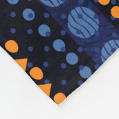 トライバルデザイン：多機能シームレスパターン。 フリースブランケット (角)