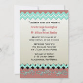 トライバルトザーズ南西結婚式招待状 招待状 (正面)