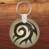 トライバルトワイルキーチェーン キーホルダー (正面)