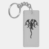 トライバルドラゴン キーホルダー (正面左)