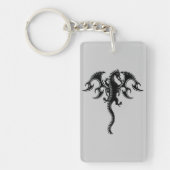 トライバルドラゴン キーホルダー (正面)