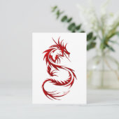 トライバルドラゴン ポストカード (スタンド正面)