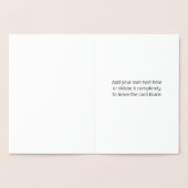 トライバルドリームキャッチャーストップは夢を見ない引用文 箔カード (内部)