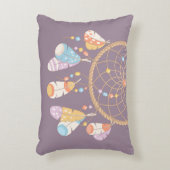 トライバルドリームキャッチャー新生児名誕生キープサケ アクセントクッション (正面(垂直))