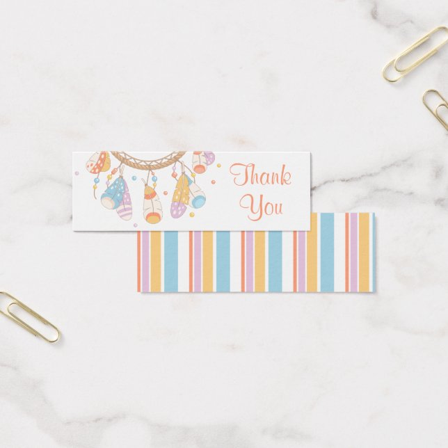 トライバルドリームキャッチャーBoho Thank You (オフィス)