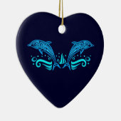 トライバルドルフィンズオーナメント セラミックオーナメント (右)
