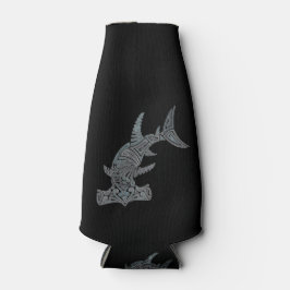 トライバルハマーヘッドオンブラックボトル ボトルクーラー