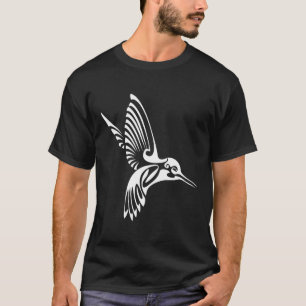 トライバルハミングバードバード野鳥観察 Tシャツ