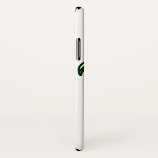 トライバルハワイアンシータートルイングリーン Case-Mate iPhoneケース (裏面/右)