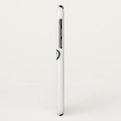 トライバルハワイアンシータートルイングリーン Case-Mate iPhoneケース (裏面/左)