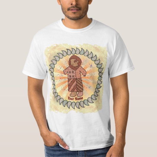 トライバルハンター3つのルーン Tシャツ (正面)