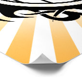 トライバルバレーボール ポスター (角)