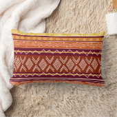 トライバルパターンミックス2枕 ランバークッション (ブランケット)